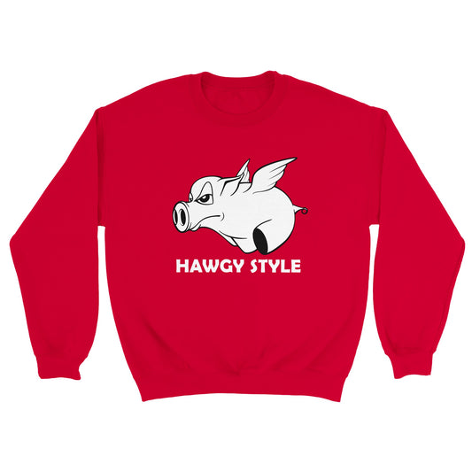 Red Hawgy Style Unisex Crewneck Sweatshirt